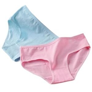 SunFlux® Women Soft Cotton Hipster Ladies Plain Bright