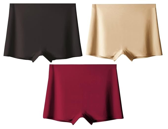 Women's Ice Silk Seamless Boyshort Panty - Image 2