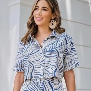 Fashion Rayon Women Co-Ord Set Standard Length Dress