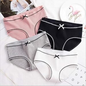 Cotton Panty Girls Panties Seamless Combo Set Women's Innerwear Hipster Underwear with Random Color