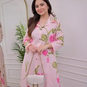 Fashion Women Co ord Set | Co-ord Set for Women Stylish | Kurta Set for Women | Kurta | Ethnic Set | 3/4 Sleeve