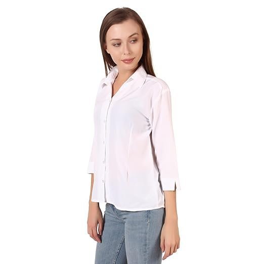 Trendy Formal Women and Girls Shirt S Size Pack of 2 - Image 4